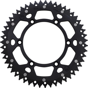 MOOSE RACING Pinion dublu negru, 2, nordicamoto.ro
