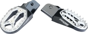 MOOSE RACING Qualifier Footpegs Black 