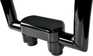 Handlebar Riser & Top Clamp Kit Black