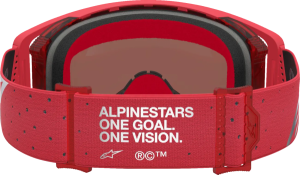 Ochelari Alpinestars Supertech Vesta Argintiu/Rosu/Lentila Colorata, 2, nordicamoto.ro