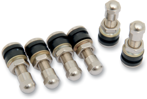 Valve Stem Kit Replacement Part Raw, Silver, 1, nordicamoto.ro