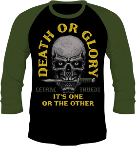 Death Or Glory T-shirt Black