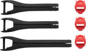 THOR Blitz Xp Mx Boot Straps Black, Red 