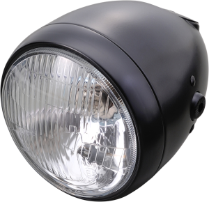Vintage Headlight Black, 5, nordicamoto.ro