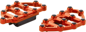 Mx Billet Floorboards Orange, 2, nordicamoto.ro