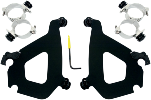 Bullet Fairing Trigger-lock Hardware Kit Black, 1, nordicamoto.ro
