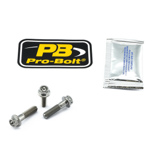 Titanium Brake & Clutch Lever Perch Pinch Bolt Kit
