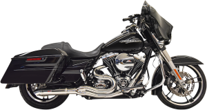 Road Rage Ii 2-into-1 With Hot Rod Turnout Muffler System Chrome, 1, nordicamoto.ro
