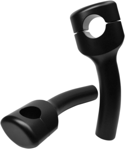 Hefty Handlebar Riser For 1-1/4(r) Handlebars Silver