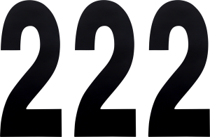 Standard Numbers Black