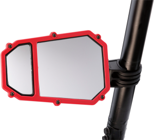 Side Mirror Accent Frame Red
