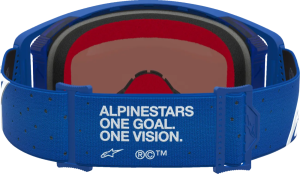 Ochelari Alpinestars Supertech Vesta Blithe Albastru/Alb/Lentila Colorata, 2, nordicamoto.ro