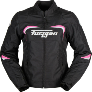 Geaca Textila Dama Furygan 6376-027 Jack Cyane Black/White/Pink