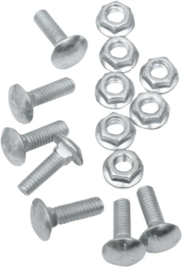 Wear Bar Bolt-nut Silver 