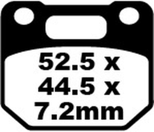 Fa Series Organic Brake Pads
