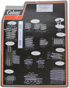 Engine Bolt Kit Silver, 1, nordicamoto.ro