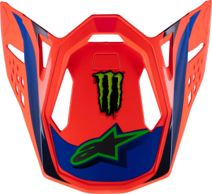 Viziera Alpinestars Supertech M10 Deegan Orange/Pink/Purple