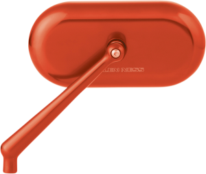 Oval Mirror Orange, Anodized, 1, nordicamoto.ro