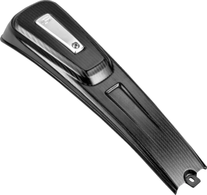 Side Fill Carbon Fiber Dash Console Black-Matte, 1, nordicamoto.ro