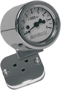 Mini-bullet Electronic 8000 Rpm Tachometer White, 1, nordicamoto.ro