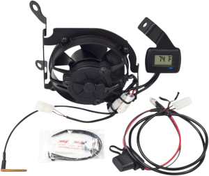 Radiator Fan Kit Black, 2, nordicamoto.ro