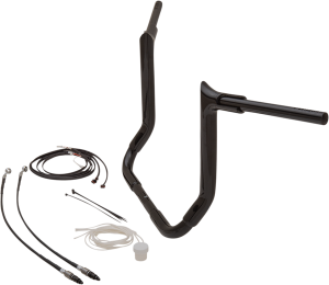 1-1/2(r) Ez Install Pointed Top Handlebar Kit Black, 3, nordicamoto.ro