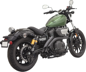 Radius Sweeper Exhaust System Black