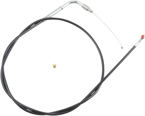Black Vinyl Throttle/idle Cable Black +152 mm (6''), 1, nordicamoto.ro