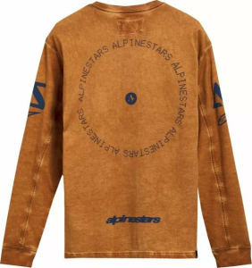 Alpinestars Nook Knit Long-sleeve T-shirt Brown  2XL, 3, nordicamoto.ro