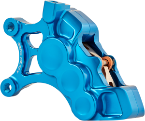 6-piston Caliper Blue, Anodized