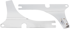 Sissy Bar Side Plates Silver, 2, nordicamoto.ro