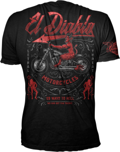 El Diablo T-shirt Black