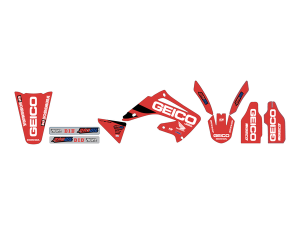 Replica Team Graphic Kits Red, White