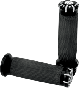 Chrono Grips Black, Brass, 3, nordicamoto.ro