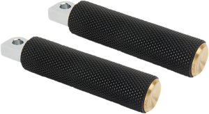 M-eight Fusion Footpegs Black, Brass, 2, nordicamoto.ro
