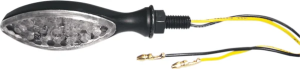 Led Ultra Mini Stem-mount Marker Lights Black, 1, nordicamoto.ro