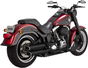 Muffler Ec Twin Slash Slip-ons Matte Black Ceramic, 1, nordicamoto.ro