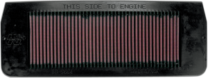 High-flow Air Filter Black, Red