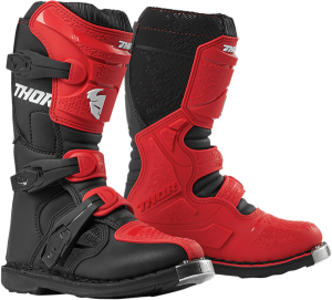 Youth Blitz Xp Boots Black, Red 37, 1, nordicamoto.ro