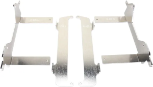 MOOSE RACING Radiator Braces Aluminum 