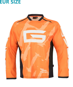 TRICOU MÂNECĂ LUNGĂ CFMOTO GOES – PORTOCALIU, nordicamoto.ro