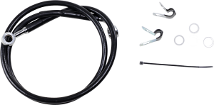 Stainless Steel Brake Line Kit Black