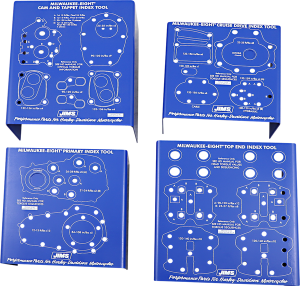 Hardware Organizer M8 Blue, Powder-coated