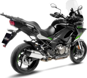 Tobă de eșapament LeoVince LV-14 R Titanium Slip-On pentru Kawasaki Versys 1000, 4, nordicamoto.ro