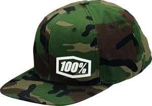 Sapca 100% Machine Snapback Green