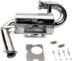 Rumble Pack Silencer Chrome, Polished