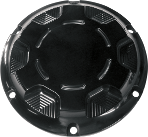 Billet Derby Cover Black Anodized, 2, nordicamoto.ro