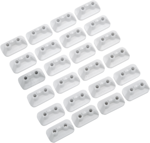 Pro Series Super Lite Backing Plates White, 1, nordicamoto.ro