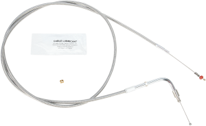 Stainless Steel Throttle/idle Cable Silver