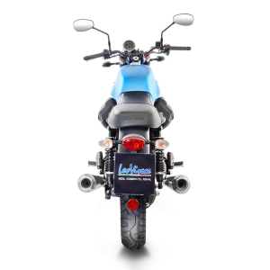 Lv Classic Racer Stainless Steel Slip-on Mufflers Matte, 2, nordicamoto.ro